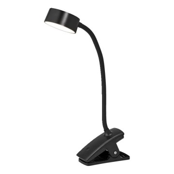 Osram - LED Stmívatelná stolní lampa s klipem OFFICE LINE LED/4,8W/230V 3000/4000/6500K černá