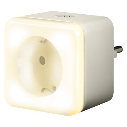 Osram - LED Stmívatelná zásuvka s osvětlením SCHUKO SMART+ NIGHTLIGHT 3680W/230V Wi-Fi