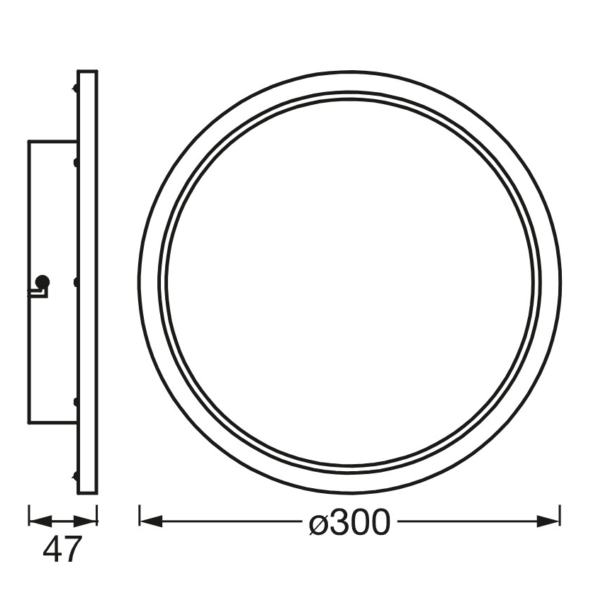 Osram - LED Stmívatelné koupelnové stropní svítidlo SMART+ DISC LED/18W/230V 3000-6500K IP44 Wi-Fi