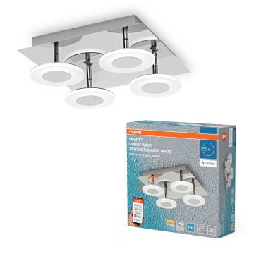 Osram - LED Stmívatelné koupelnové stropní svítidlo SMART+ WAVE LED/24W/230V 3000-6500K IP44 Wi-Fi