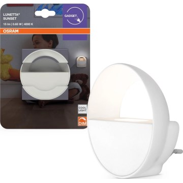 Osram - LED Stmívatelné noční světlo LUNETTA LED/0,65W/230V