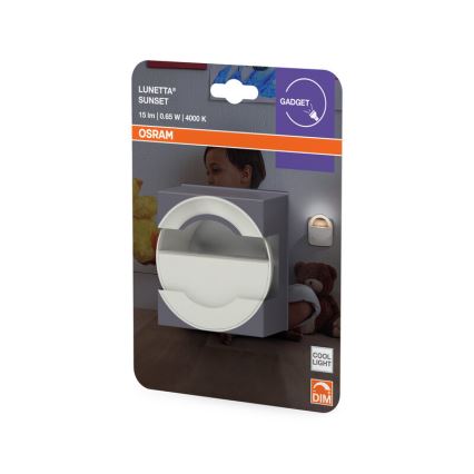 Osram - LED Stmívatelné noční světlo LUNETTA LED/0,65W/230V