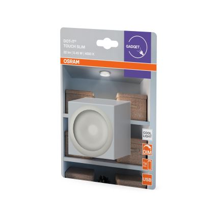 Osram - LED Stmívatelné orientační svítidlo DOT-IT LED/0,45W/5V 500 mAh bílá