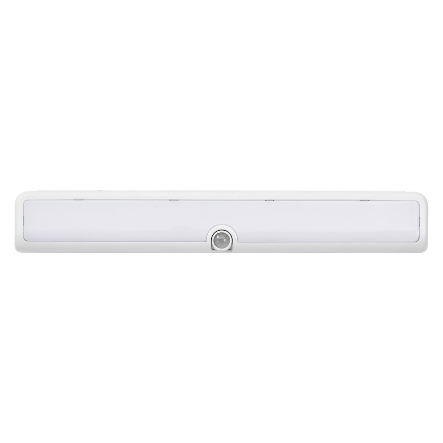 Osram - LED Stmívatelné podlinkové svítidlo se senzorem pohybu a soumraku LINEAR LED/3,8W/5V/3xAA 3000K 30 cm bílá