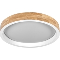 Osram - LED Stmívatelné stropní svítidlo MARIANO LED/24W/230V pr. 41 cm dub/bílá