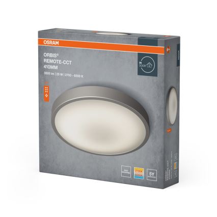 Osram - LED Stmívatelné stropní svítidlo ORBIS LED/25W/230V 2700-6500 pr. 41 cm + dálkové ovládání