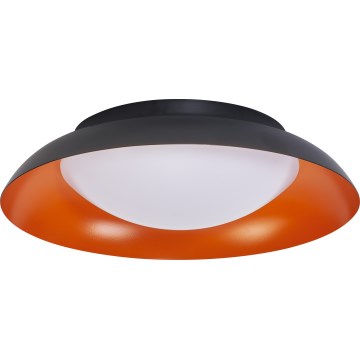 Osram - LED Stmívatelné stropní svítidlo ORBIS PLATE LED/19W/230V pr. 31 cm oranžová/černá