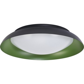Osram - LED Stmívatelné stropní svítidlo ORBIS PLATE LED/35W/230V pr. 43 cm zelená/černá