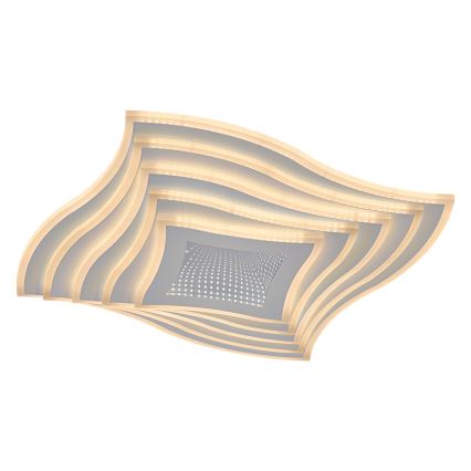 Osram - LED Stmívatelné stropní svítidlo ORBIS WAVES LED/43W/230V 2600-6000K 48x48 cm bílá + dálkové ovládání