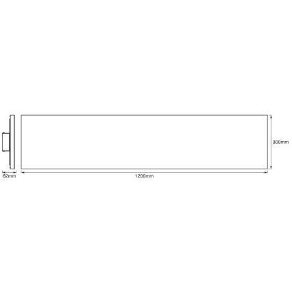 Osram - LED Stmívatelné stropní svítidlo SMART+ FRAMELESS LED/40W/230V 3000-6500K Wi-Fi