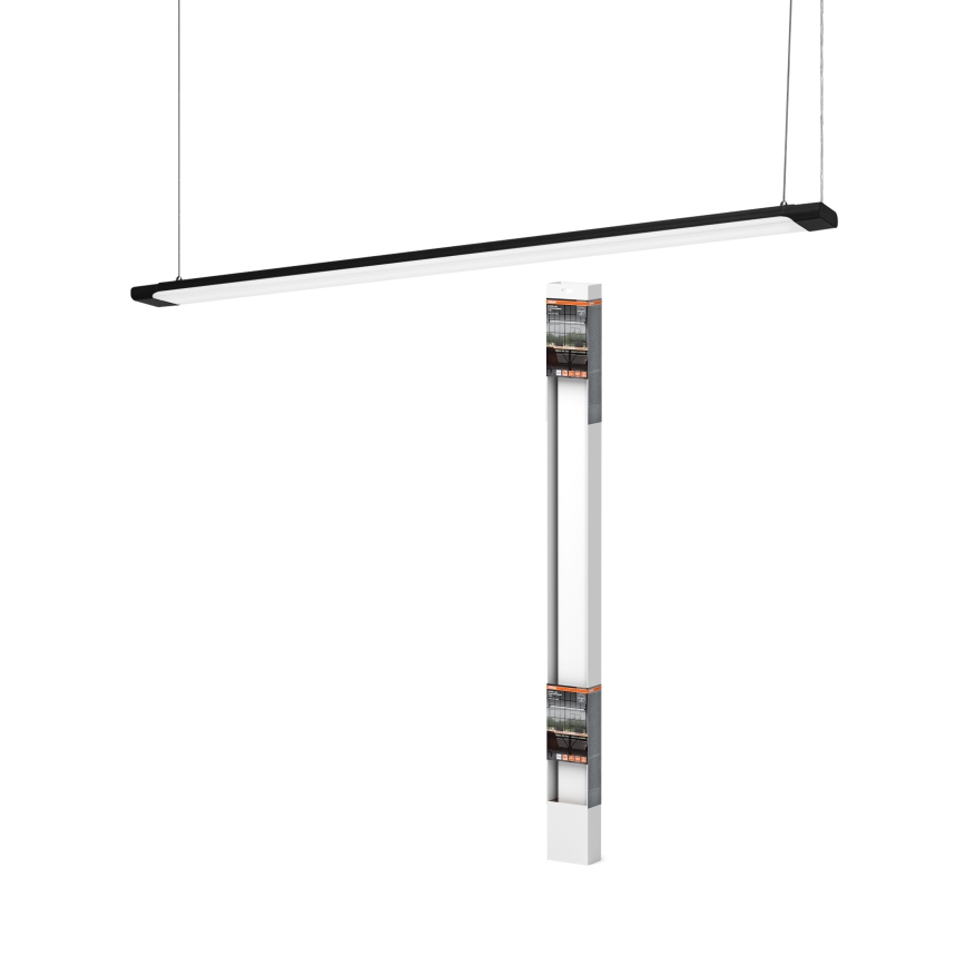 Osram - LED Stmívatelný lustr na lanku OFFICE LINE LED/40W/230V 4000K 120 cm černá