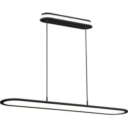 Osram - LED Stmívatelný lustr na lanku OFFICE LINE LED/57W/230V 4000K 100 cm CRI 90 černá