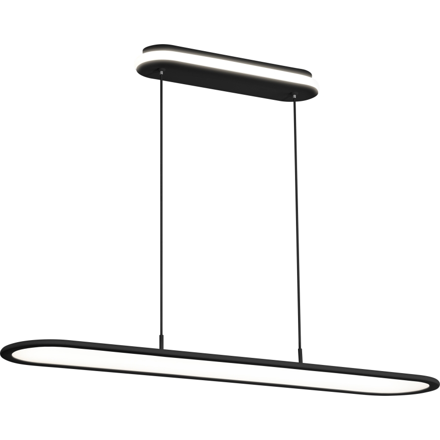 Osram - LED Stmívatelný lustr na lanku OFFICE LINE LED/57W/230V 4000K 100 cm CRI 90 černá