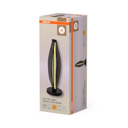 Osram - LED Stolní lampa DECOR FLAT LED/13W/230V šedá