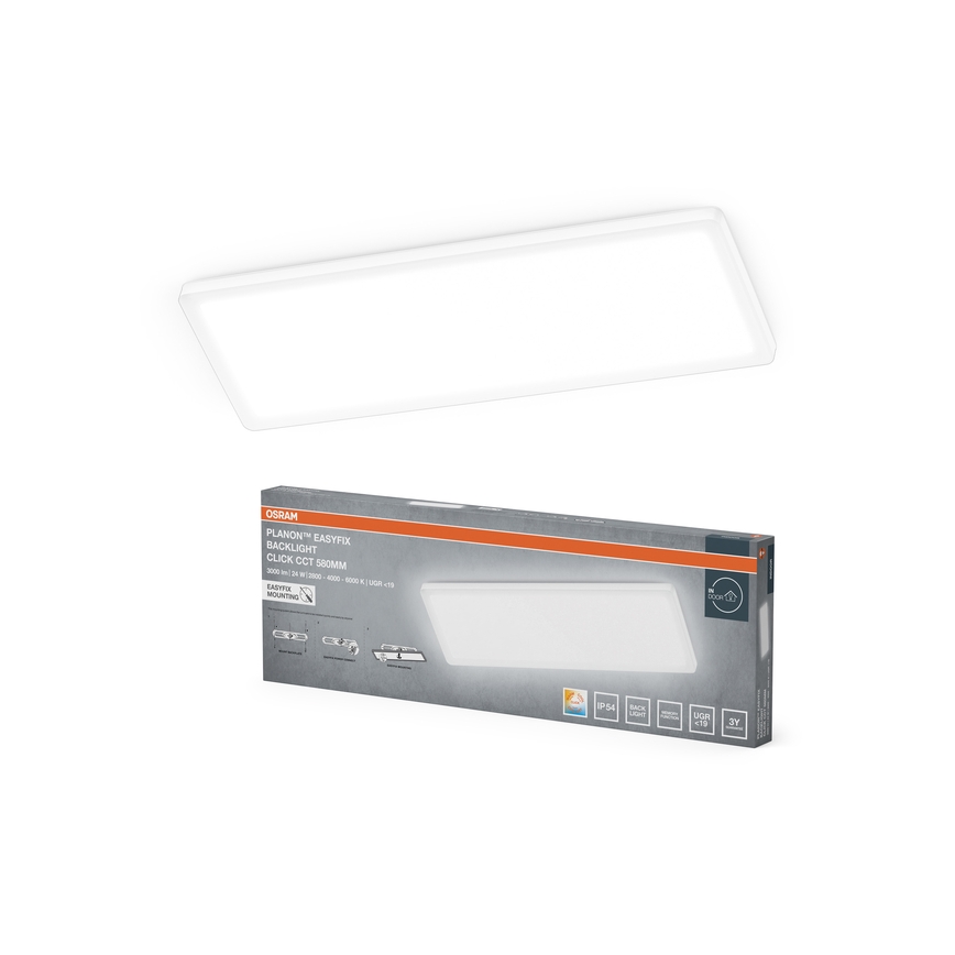 Osram - LED Stropní svítidlo PLANON EASYFIX LED/24W/230V 2800/4000/6000K IP54 bílá