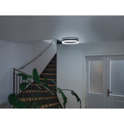 Osram - LED Stropní svítidlo DECOR CIRCLE LED/25W/230V 3000/4000/6500K pr. 40 cm černá/bílá