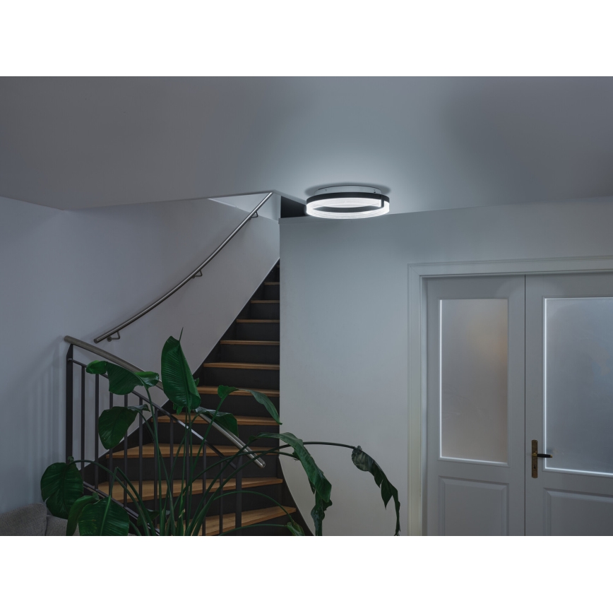 Osram - LED Stropní svítidlo DECOR CIRCLE LED/25W/230V 3000/4000/6500K pr. 40 cm černá/bílá