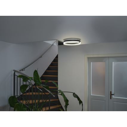 Osram - LED Stropní svítidlo DECOR CIRCLE LED/25W/230V 3000/4000/6500K pr. 40 cm černá/bílá