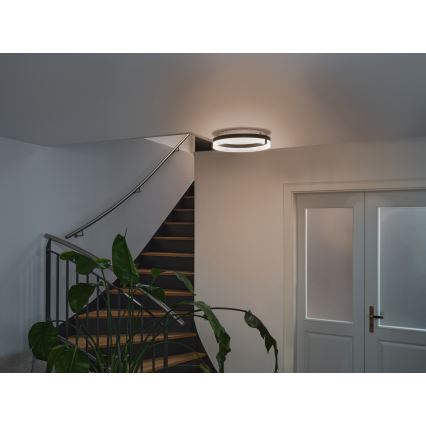 Osram - LED Stropní svítidlo DECOR CIRCLE LED/25W/230V 3000/4000/6500K pr. 40 cm černá/bílá