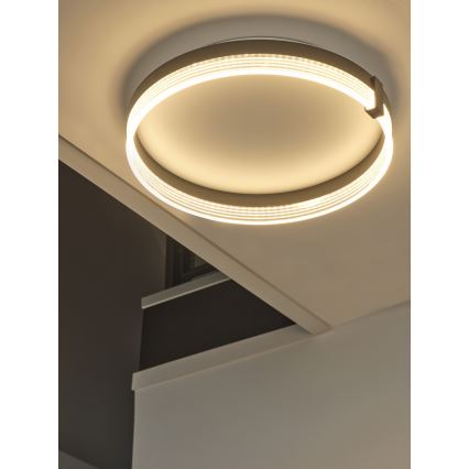 Osram - LED Stropní svítidlo DECOR CIRCLE LED/25W/230V 3000/4000/6500K pr. 40 cm černá/bílá