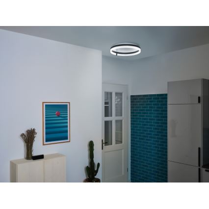 Osram - LED Stropní svítidlo DECOR CIRCLE LED/32W/230V 3000/4000/6500K pr. 50 cm černá/bílá