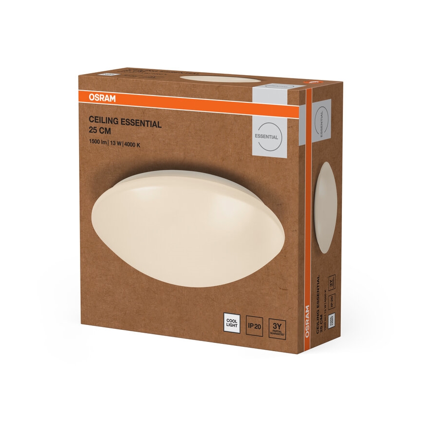 Osram - LED Stropní svítidlo ESSENTIAL LED/13W/230V 4000K pr. 25 cm