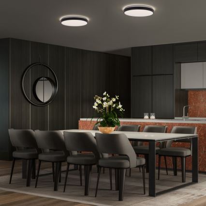 Osram - LED Stropní svítidlo ORBIS LONDON LED/16W/230V pr. 28 cm černá