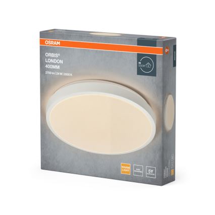 Osram - LED Stropní svítidlo ORBIS LONDON LED/24W/230V pr. 39,5 cm bílá