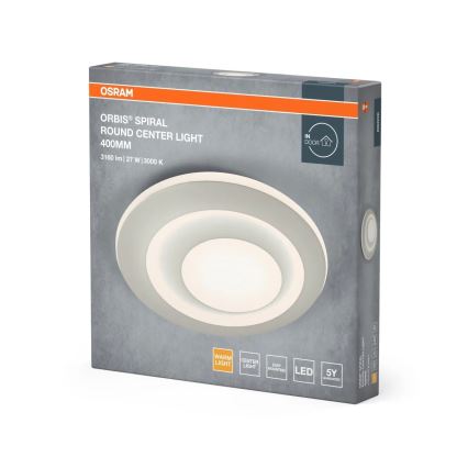 Osram - LED Stropní svítidlo ORBIS SPIRAL LED/27W/230V pr. 40 cm bílá
