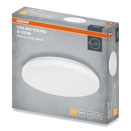 Osram - LED Stropní svítidlo ROUND LED/24W/230V pr. 37 cm