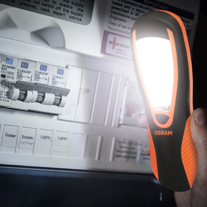 Osram - LED Svítilna LEDINSPECT TASK 180 ESSENTIAL LED/3W/3xAAA