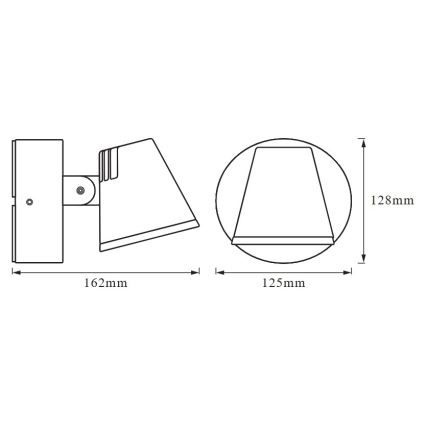 Osram - LED Venkovní nástěnná lampa ENDURA STYLE LED/13,5W/230V IP44