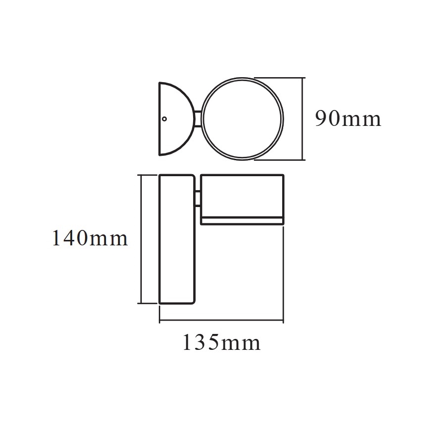Osram - LED Venkovní nástěnná lampa ENDURA STYLE LED/8W/230V IP44