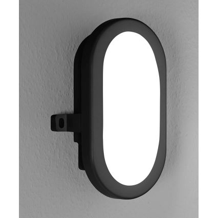 Osram - LED Venkovní nástěnné svítidlo BULKHEAD LED/6W/230V IP54 černá