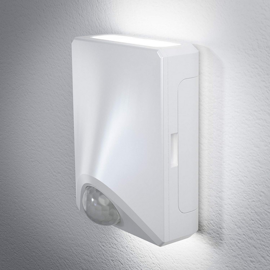 Osram - LED/0,8W IP54 Venkovní nástěnné svítidlo se senzorem DOORLED LED/0,8/4xAA