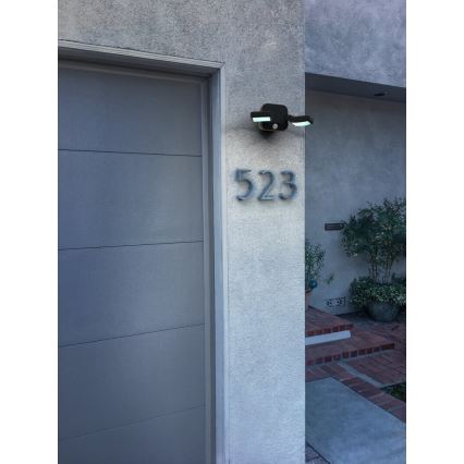 Osram - LED Venkovní nástěnný reflektor se senzorem BATTERY 2xLED/5W/4xD IP54