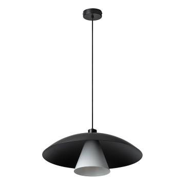 Osram - Lustr na lanku DECOR FLYING MUSHROOM 1xE27/25W/230V pr. 50 cm černá