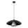 Osram - Lustr na lanku DECOR FLYING MUSHROOM 1xE27/25W/230V pr. 50 cm černá