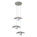 Osram - Lustr na lanku DECOR PEARL 3xG9/5W/230V béžová