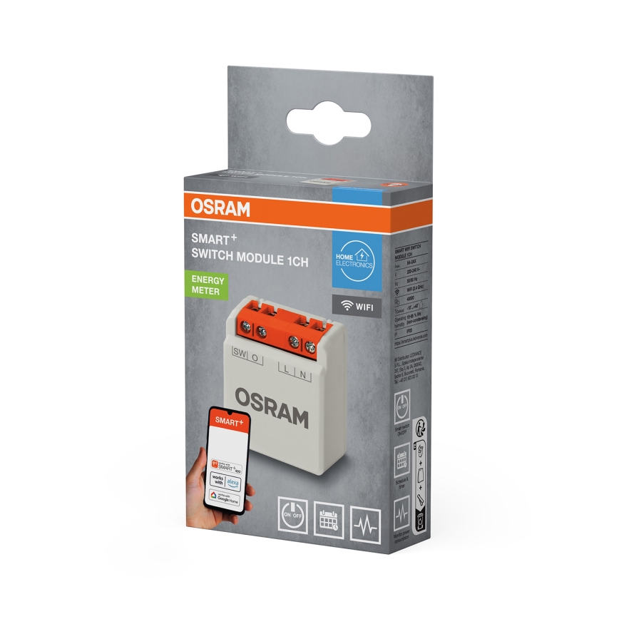 Osram - Modul 1-tlačítkového vypínače SMART+ 230V Wi-Fi