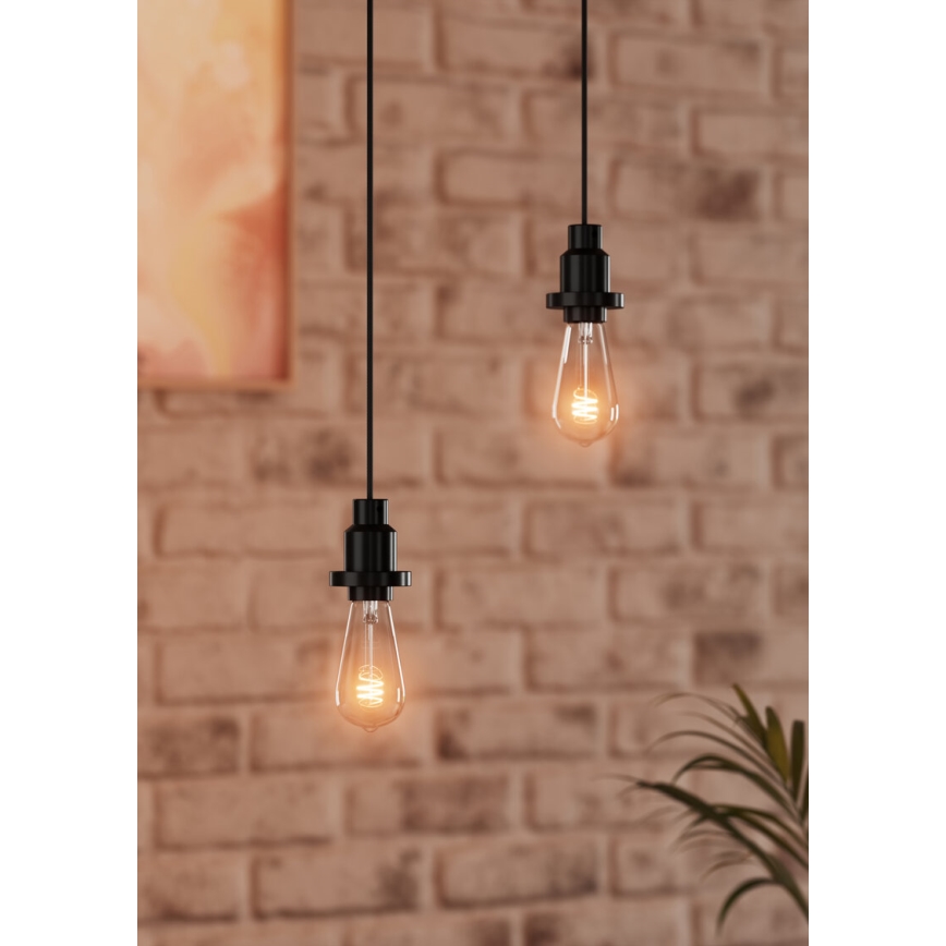 Osram - Napájecí kabel PENDULUM 1xE27/40W/230V černá