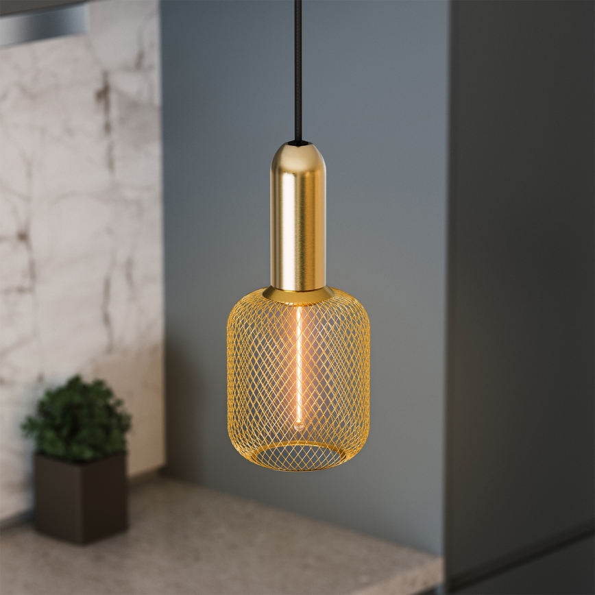 Osram - Napájecí kabel PENDULUM ROUND 1xE27/15W/230V zlatá