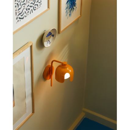 Osram - Nástěnná lampa DECOR COROLLE 1xG9/20W/230V oranžová