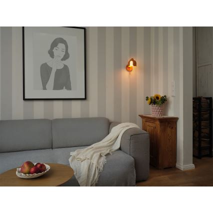 Osram - Nástěnná lampa DECOR COROLLE 1xG9/20W/230V oranžová