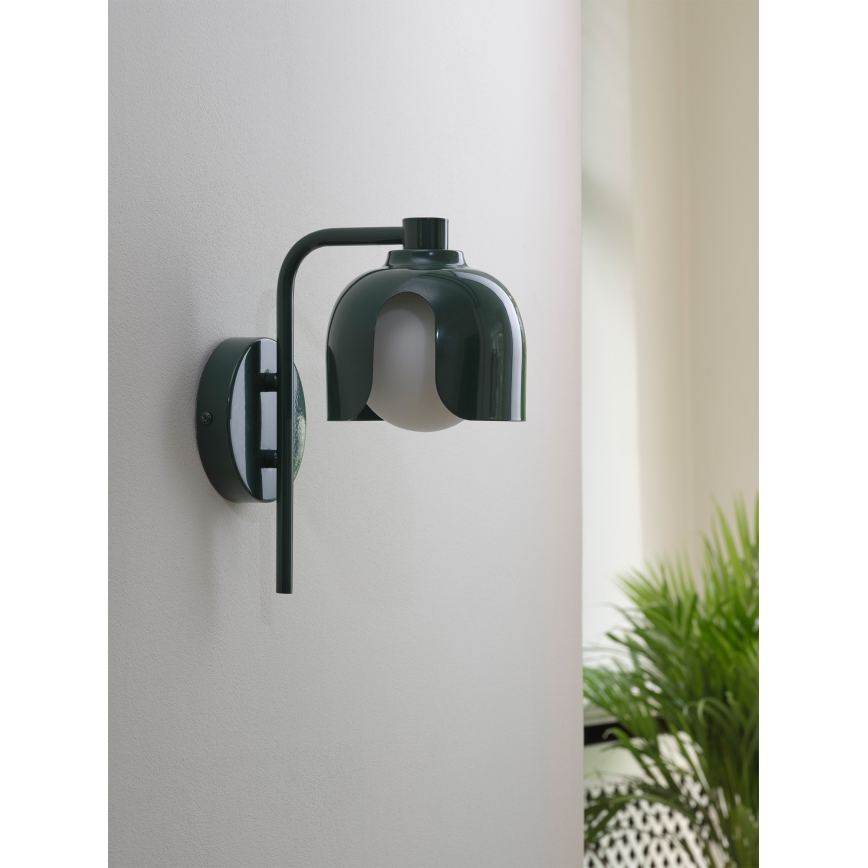 Osram - Nástěnná lampa DECOR COROLLE 1xG9/20W/230V zelená