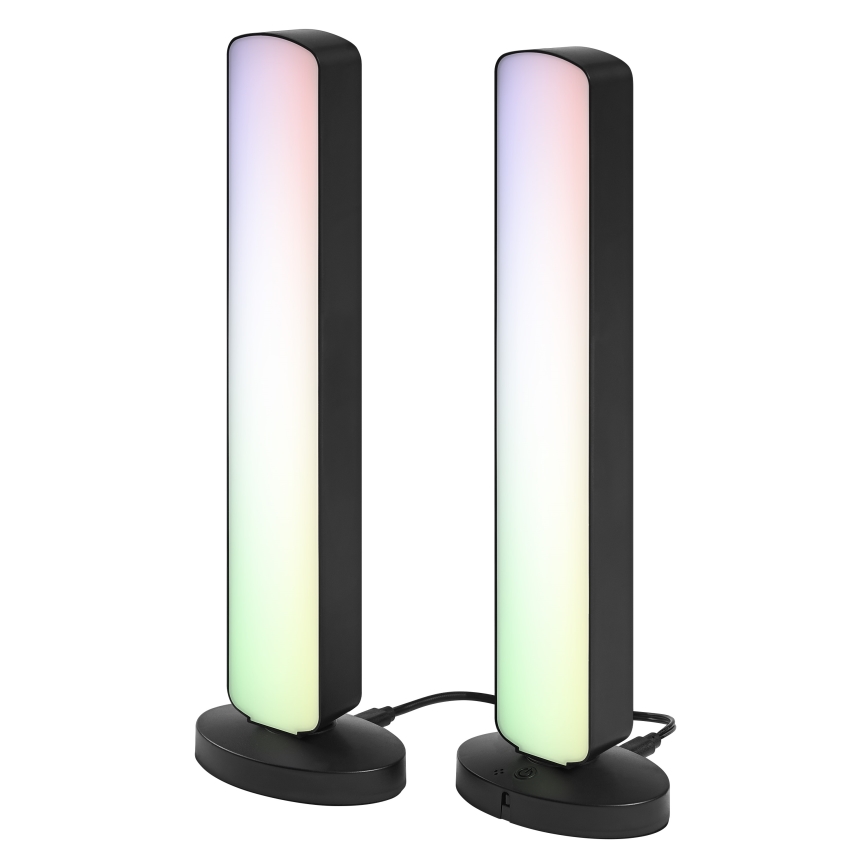 Osram - SADA 2x LED RGBW Stmívatelná stolní lampa MOOD LIGHT LED/4W/230V 2700-6500K Wi-Fi + dálkové ovládání