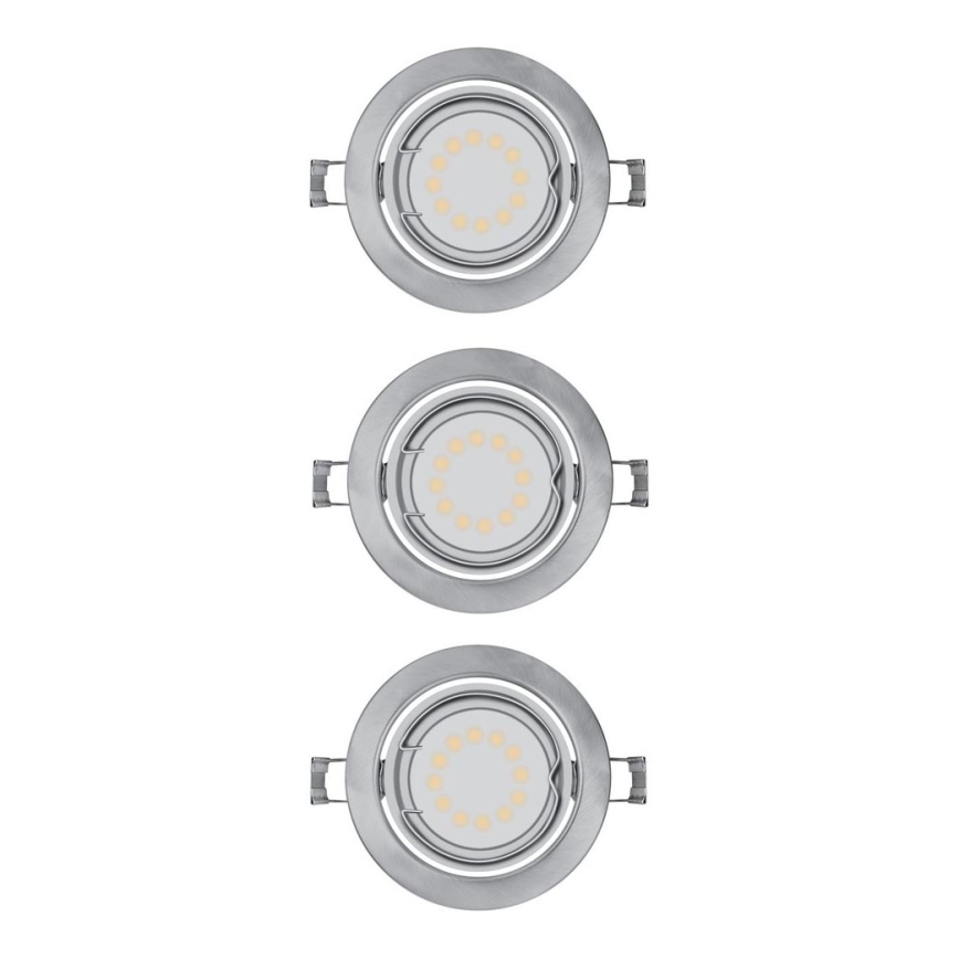 Osram - SADA 3x LED Podhledové svítidlo 3xGU10/3W/230V