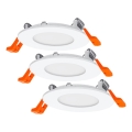 Osram - SADA 3x LED Podhledové svítidlo SLIM LED/4,5W/230V