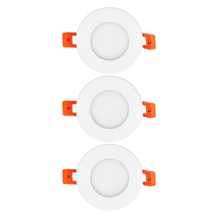 Osram - SADA 3x LED Podhledové svítidlo SLIM LED/4,5W/230V