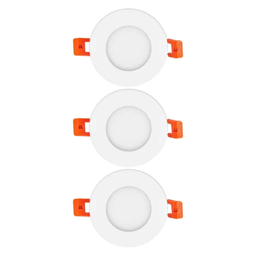 Osram - SADA 3x LED Podhledové svítidlo SLIM LED/4,5W/230V
